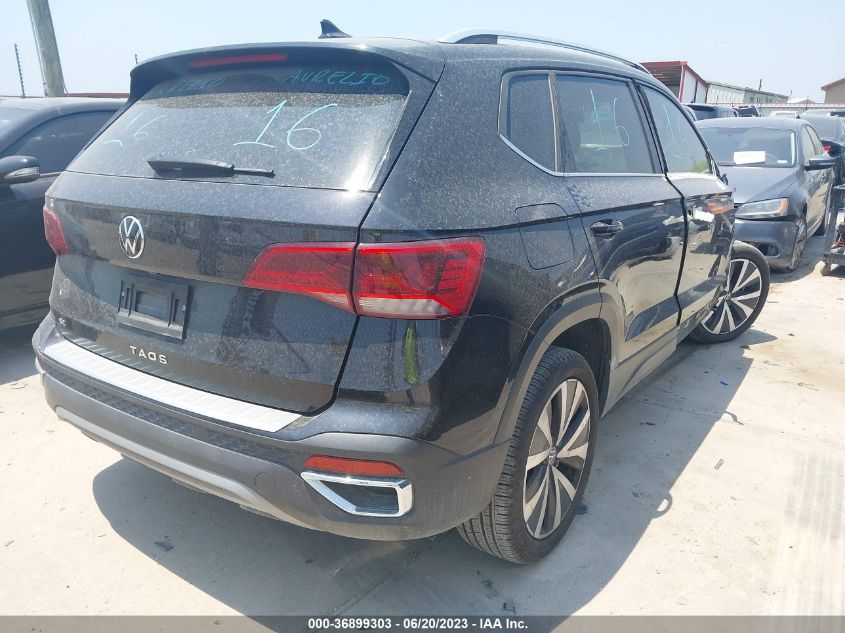 2022 VOLKSWAGEN TAOS SE - 3VVRX7B27NM008922