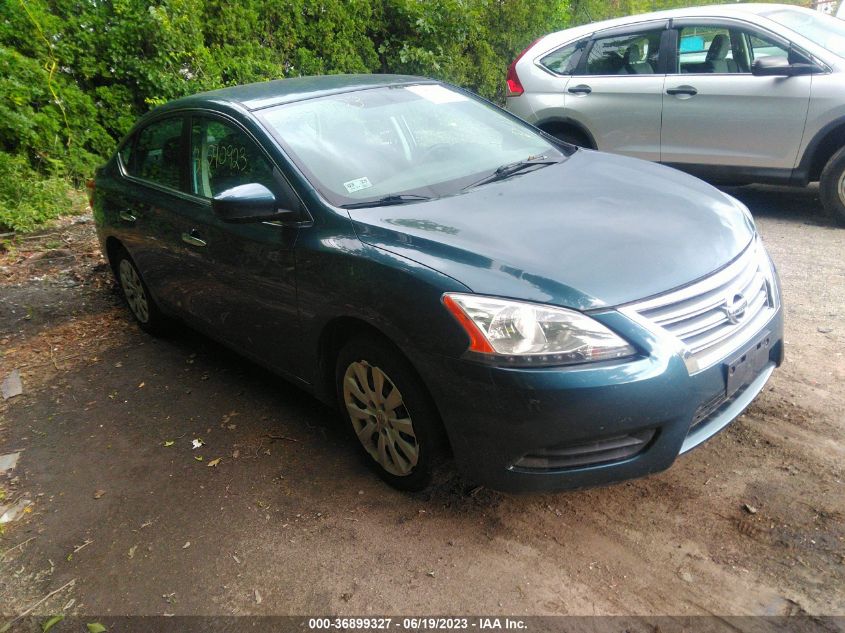 2014 NISSAN SENTRA FE+ S - 3N1AB7AP5EY207809