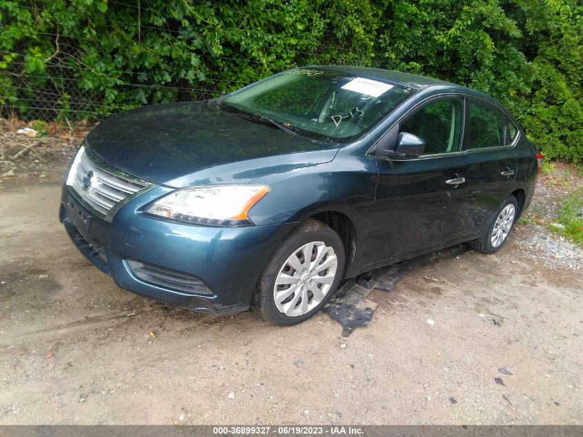 2014 NISSAN SENTRA FE+ S - 3N1AB7AP5EY207809
