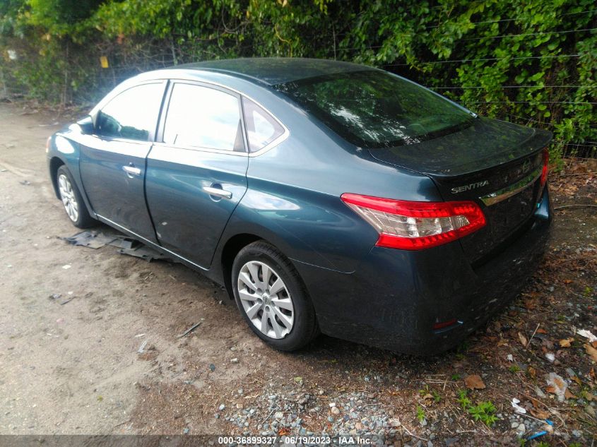 2014 NISSAN SENTRA FE+ S - 3N1AB7AP5EY207809