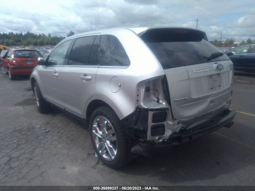 2FMDK4KC1CBA71233 2012 FORD EDGE, photo no. 3