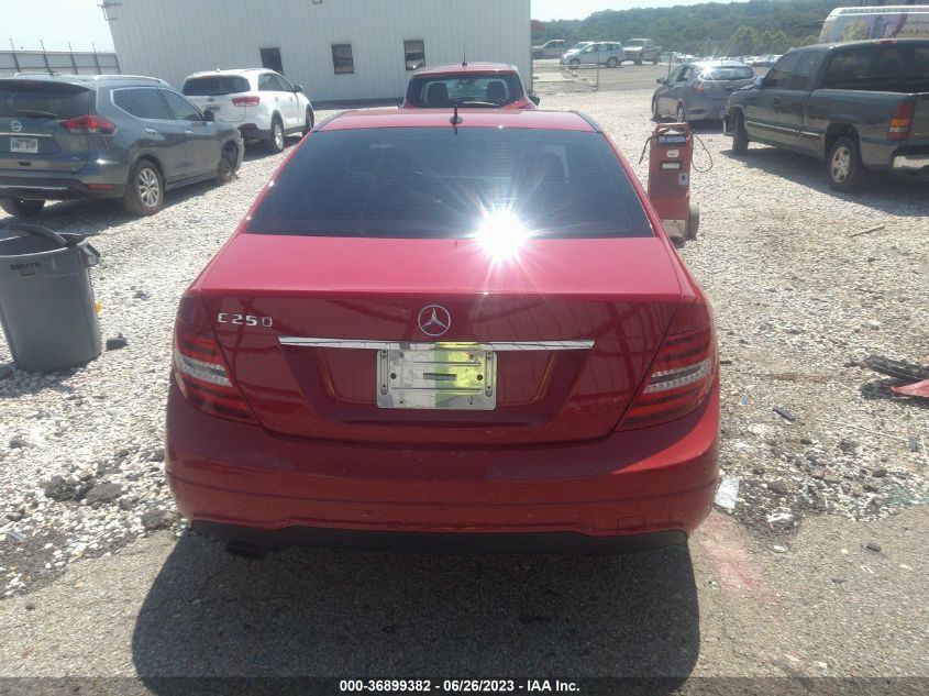 2013 MERCEDES-BENZ C-CLASS C 250 - WDDGF4HB6DR243748