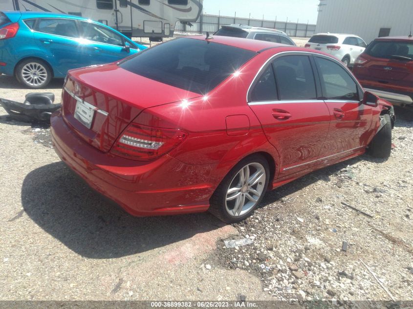 2013 MERCEDES-BENZ C-CLASS C 250 - WDDGF4HB6DR243748