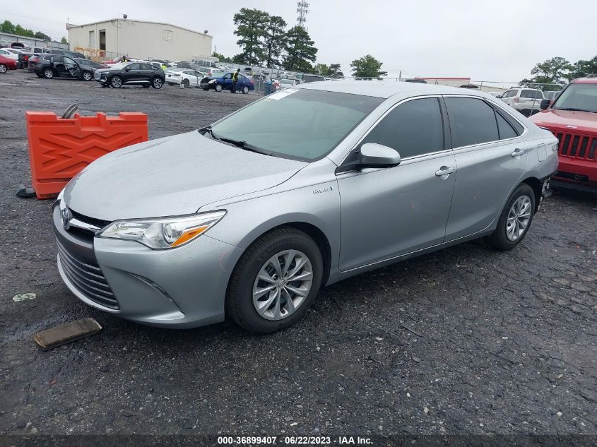 2016 TOYOTA CAMRY HYBRID LE/XLE/SE - 4T1BD1FK8GU180550