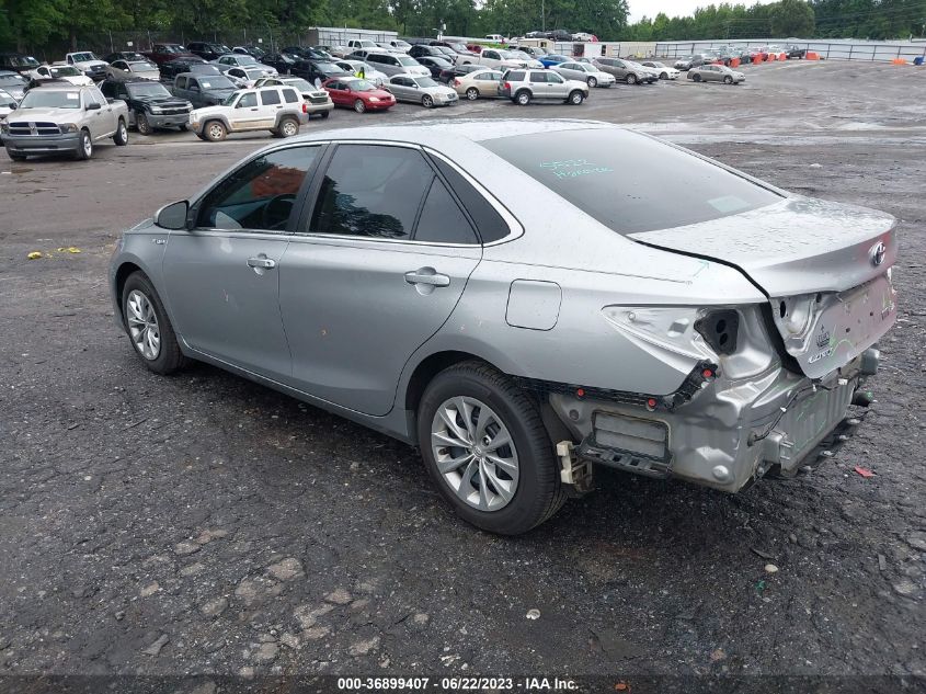 2016 TOYOTA CAMRY HYBRID LE/XLE/SE - 4T1BD1FK8GU180550