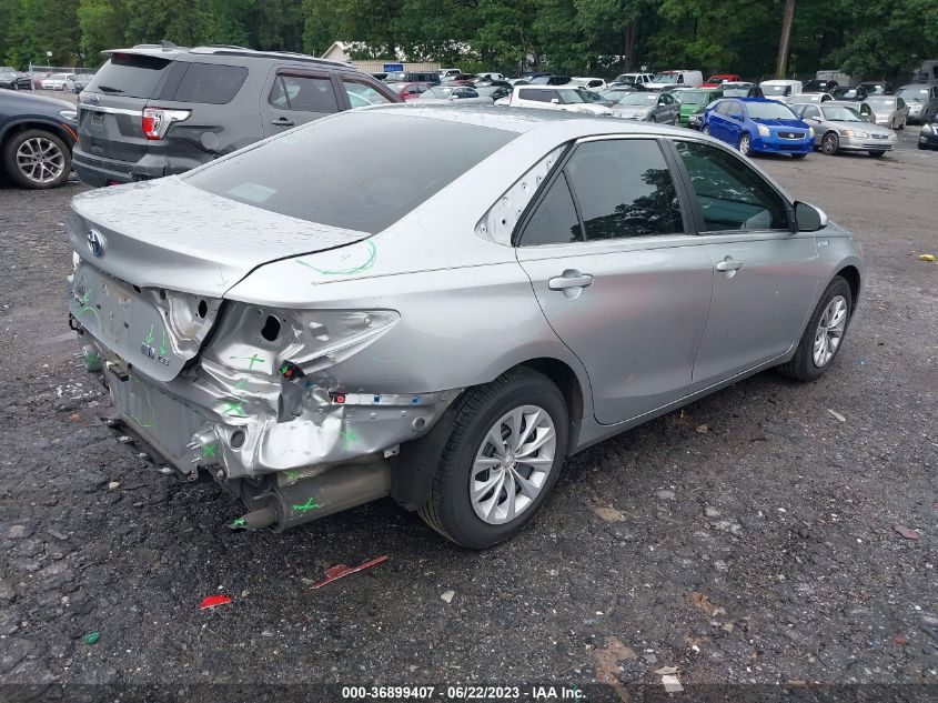 2016 TOYOTA CAMRY HYBRID LE/XLE/SE - 4T1BD1FK8GU180550