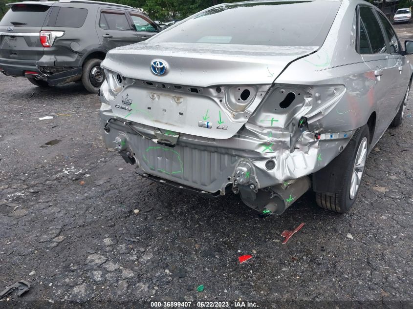 2016 TOYOTA CAMRY HYBRID LE/XLE/SE - 4T1BD1FK8GU180550