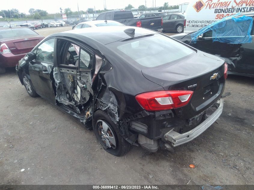 2017 CHEVROLET CRUZE LS - 1G1BC5SMXH7134684