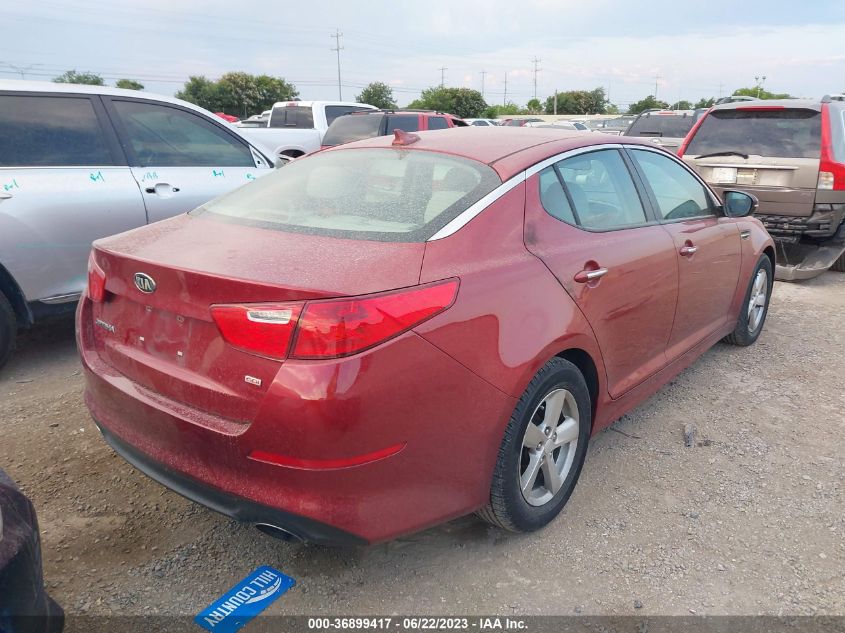 2015 KIA OPTIMA LX - 5XXGM4A71FG501475