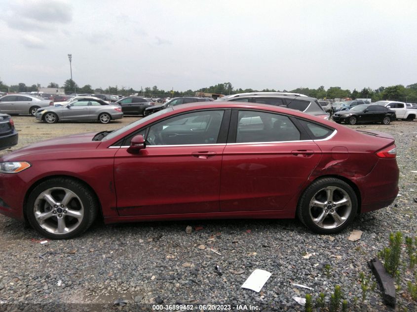 2014 FORD FUSION SE - 3FA6P0H75ER238821