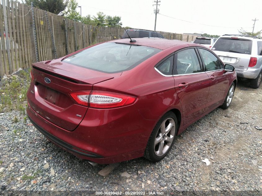 2014 FORD FUSION SE - 3FA6P0H75ER238821