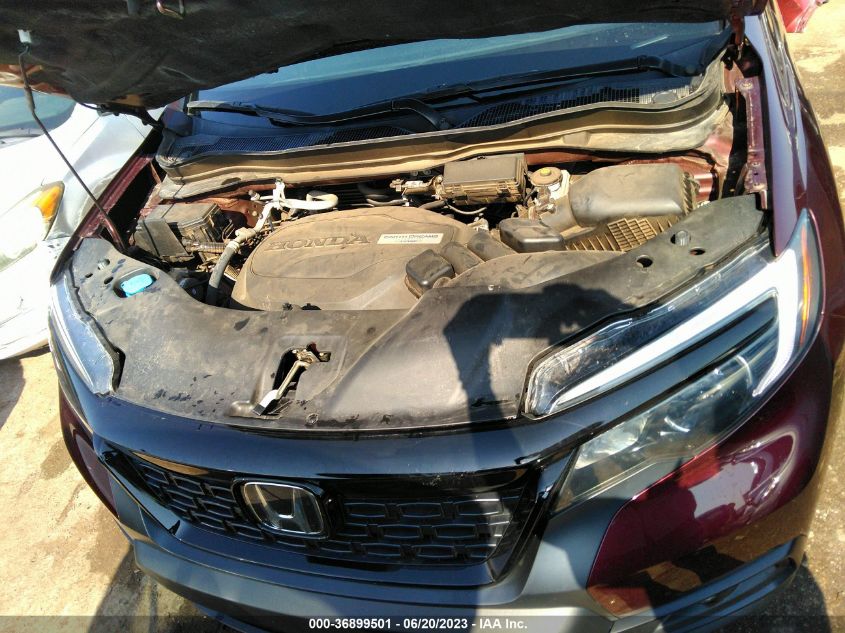 2019 HONDA PASSPORT EX-L 5FNYF7H53KB006048