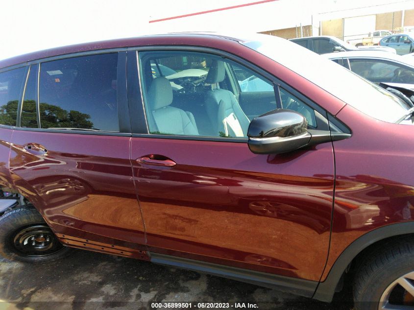 2019 HONDA PASSPORT EX-L 5FNYF7H53KB006048