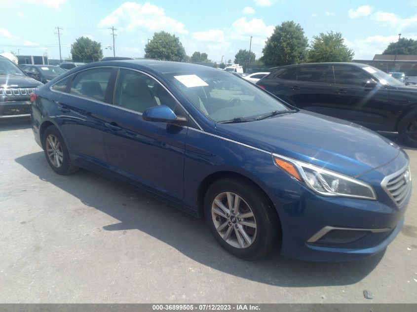 2016 HYUNDAI SONATA 2.4L SE - 5NPE24AF5GH327937