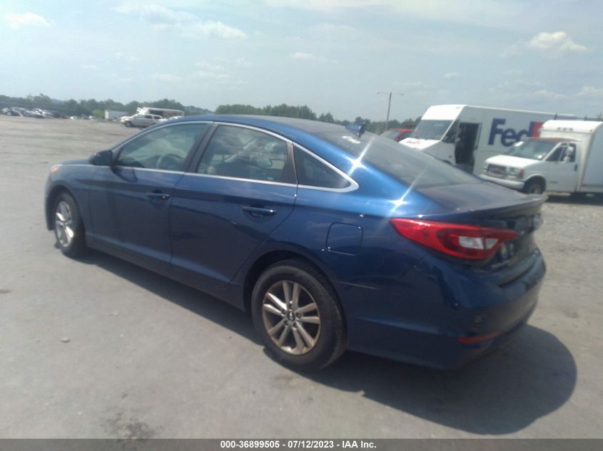 2016 HYUNDAI SONATA 2.4L SE - 5NPE24AF5GH327937