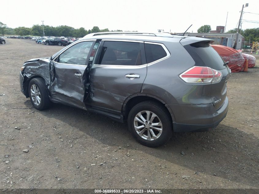 2015 NISSAN ROGUE SV - KNMAT2MV2FP511853