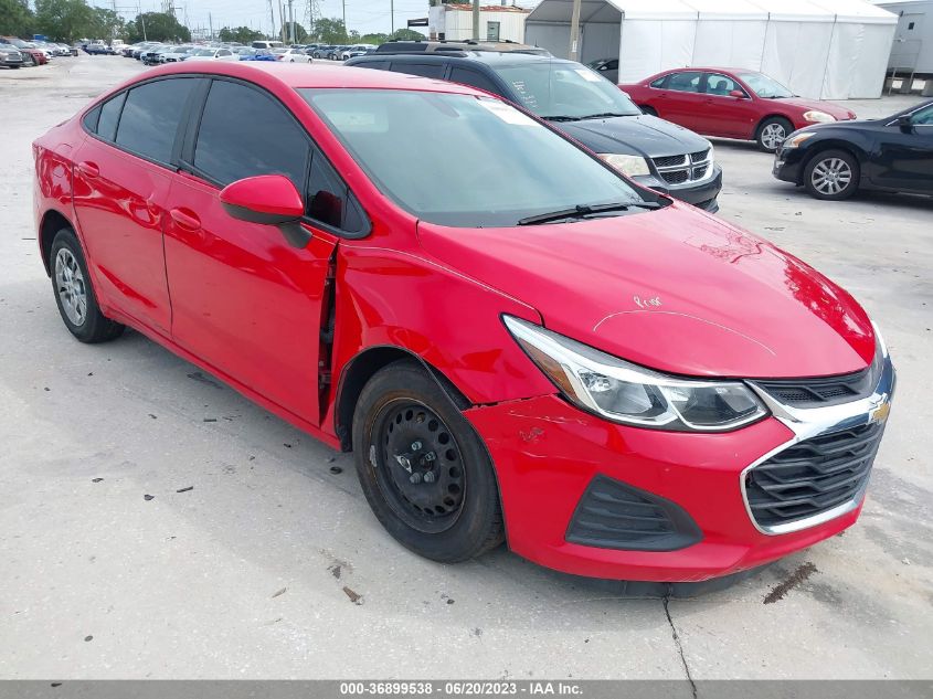 2019 CHEVROLET CRUZE LS - 1G1BC5SM8K7128048