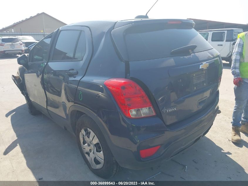 2018 CHEVROLET TRAX LS - 3GNCJKSB7JL186930