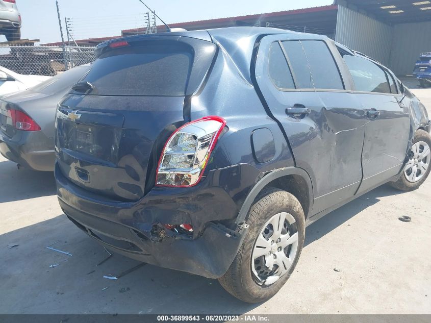 2018 CHEVROLET TRAX LS - 3GNCJKSB7JL186930