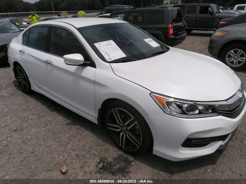2017 HONDA ACCORD SEDAN SPORT SE - 1HGCR2F13HA169712