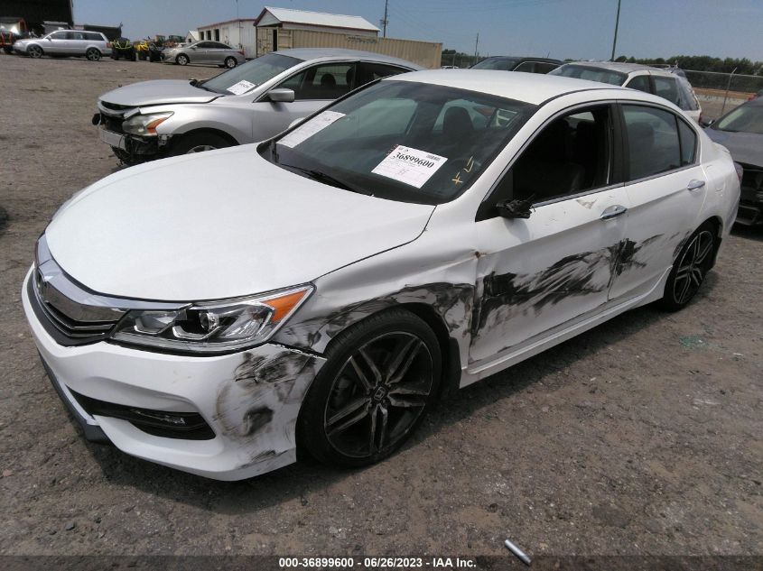 2017 HONDA ACCORD SEDAN SPORT SE - 1HGCR2F13HA169712