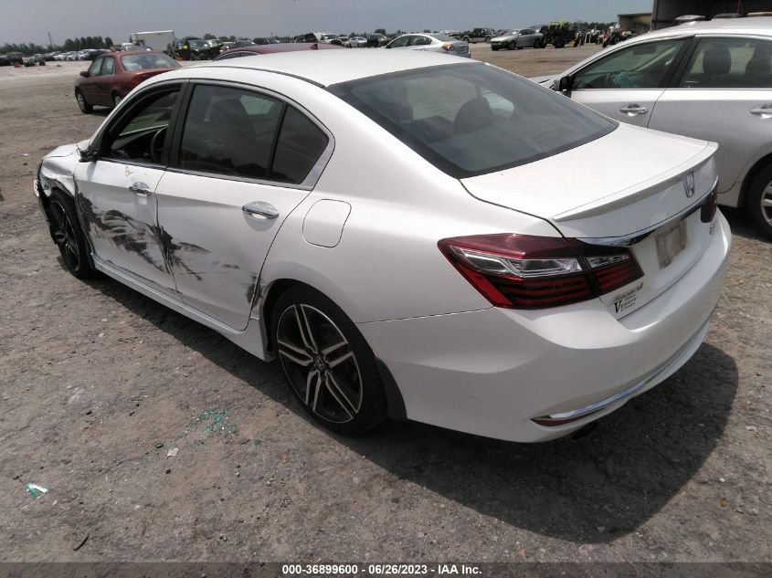 2017 HONDA ACCORD SEDAN SPORT SE - 1HGCR2F13HA169712