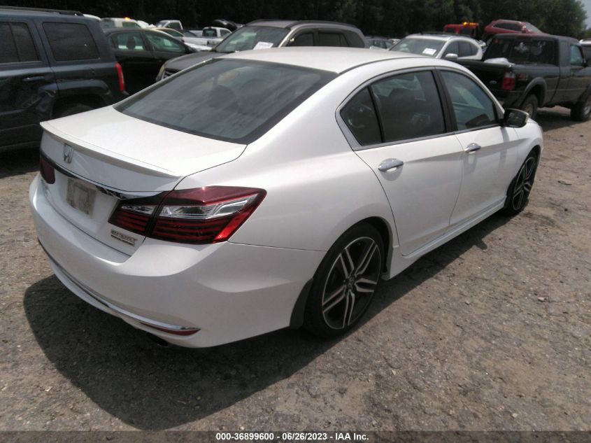 2017 HONDA ACCORD SEDAN SPORT SE - 1HGCR2F13HA169712