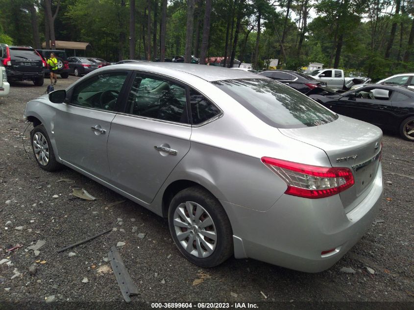 2015 NISSAN SENTRA S - 3N1AB7AP6FY302140