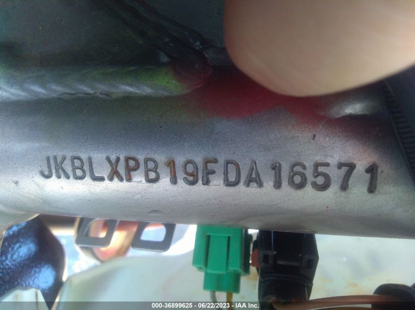 2015 KAWASAKI KLX140 B - JKBLXPB19FDA16571
