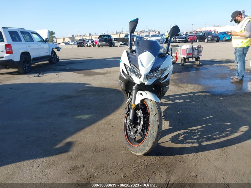VIN ML5EXER19PDA94731 2023 KAWASAKI EX650 R