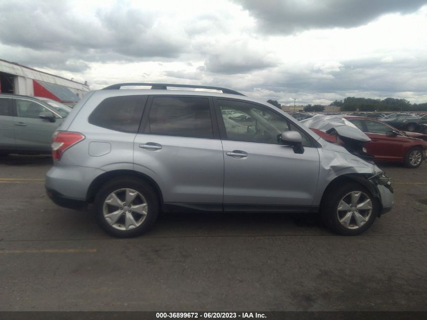 2016 SUBARU FORESTER 2.5I PREMIUM - JF2SJADC7GH444554