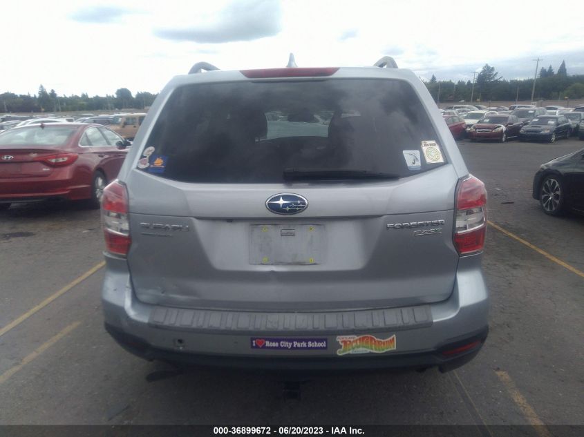 2016 SUBARU FORESTER 2.5I PREMIUM - JF2SJADC7GH444554
