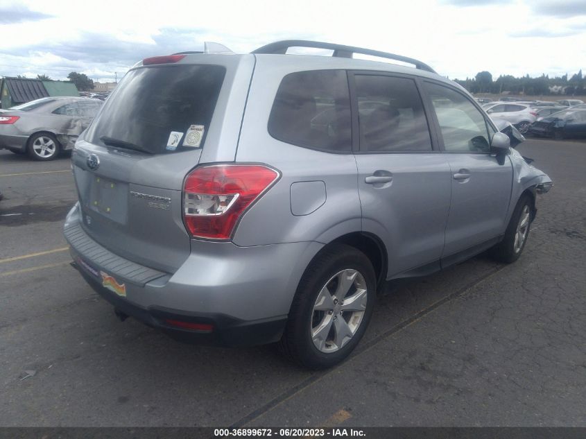 2016 SUBARU FORESTER 2.5I PREMIUM - JF2SJADC7GH444554