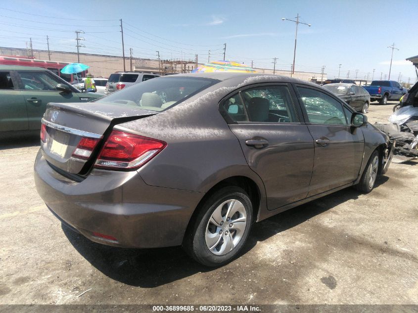2013 HONDA CIVIC SDN LX - 2HGFB2F51DH566139
