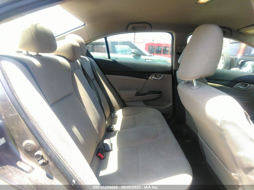 2013 HONDA CIVIC SDN LX - 2HGFB2F51DH566139