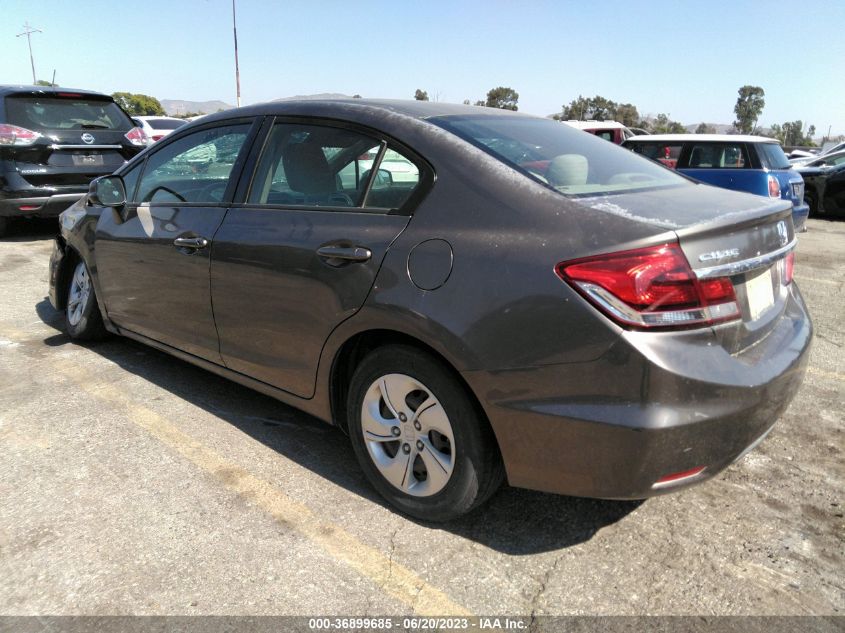 2013 HONDA CIVIC SDN LX - 2HGFB2F51DH566139