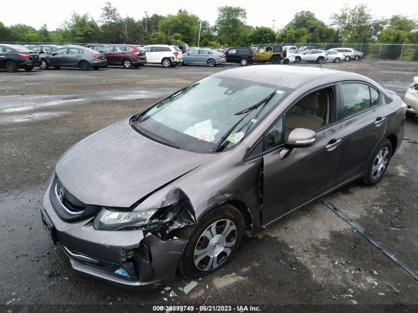 2013 HONDA CIVIC HYBRID 19XFB4F35DE202388