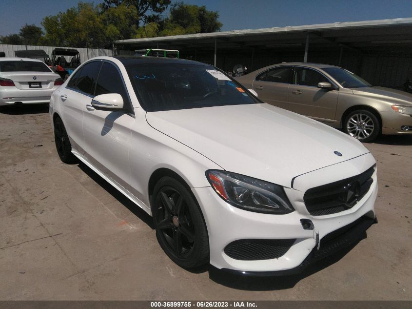 2015 MERCEDES-BENZ C-CLASS C 300 - 55SWF4KB1FU024086