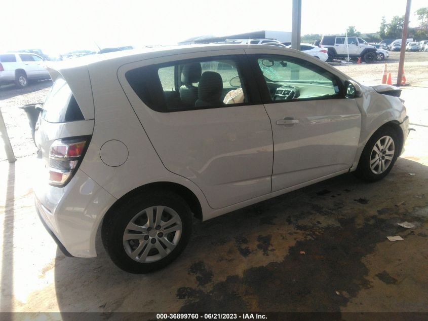 2020 CHEVROLET SONIC LT - 1G1JG6SB5L4109092