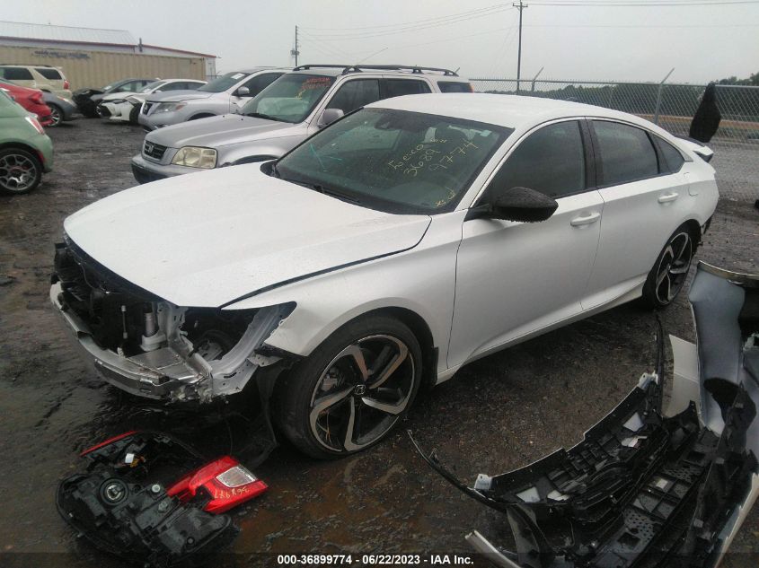 2022 HONDA ACCORD SEDAN SPORT - 1HGCV1F3XNA103791
