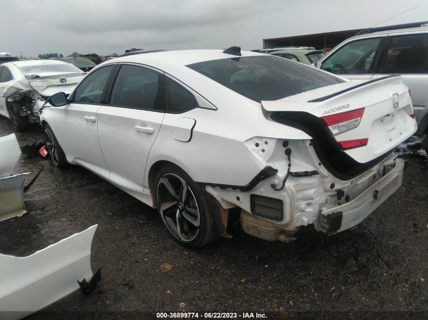 2022 HONDA ACCORD SEDAN SPORT - 1HGCV1F3XNA103791