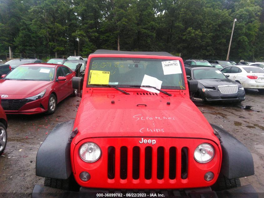 2015 JEEP WRANGLER UNLIMITED SPORT - 1C4BJWDG1FL755293