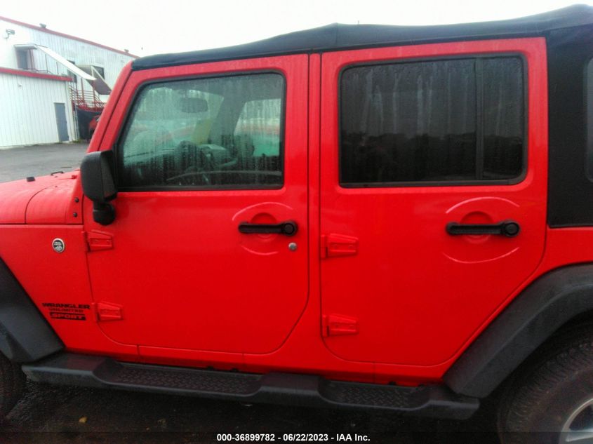 2015 JEEP WRANGLER UNLIMITED SPORT - 1C4BJWDG1FL755293