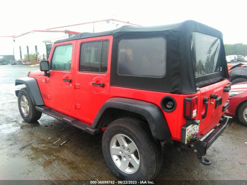 2015 JEEP WRANGLER UNLIMITED SPORT - 1C4BJWDG1FL755293