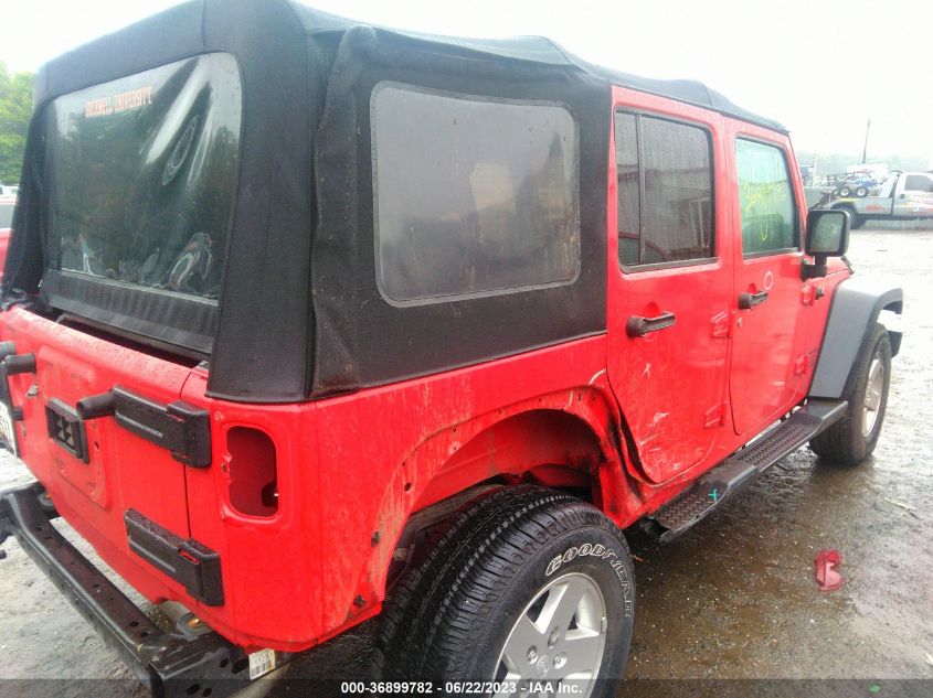 2015 JEEP WRANGLER UNLIMITED SPORT - 1C4BJWDG1FL755293