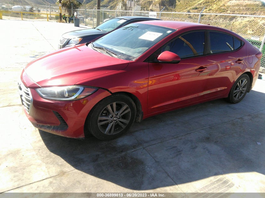 VIN 5NPD84LF1HH194277 2017 HYUNDAI ELANTRA SE