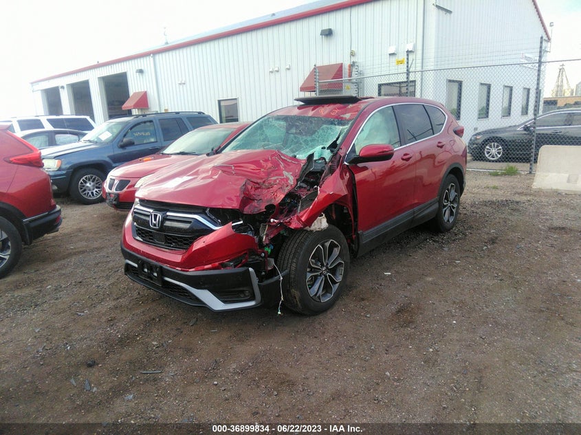 VIN 7FARW2H84NE025394 2022 HONDA CR-V EXL