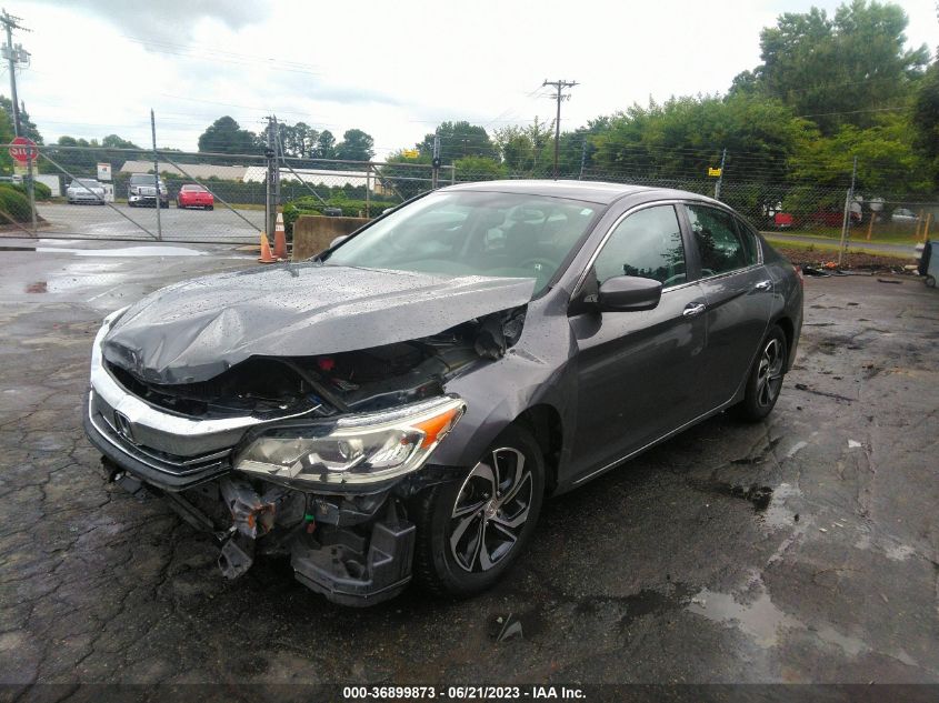 2016 HONDA ACCORD SEDAN LX - 1HGCR2E32GA074236