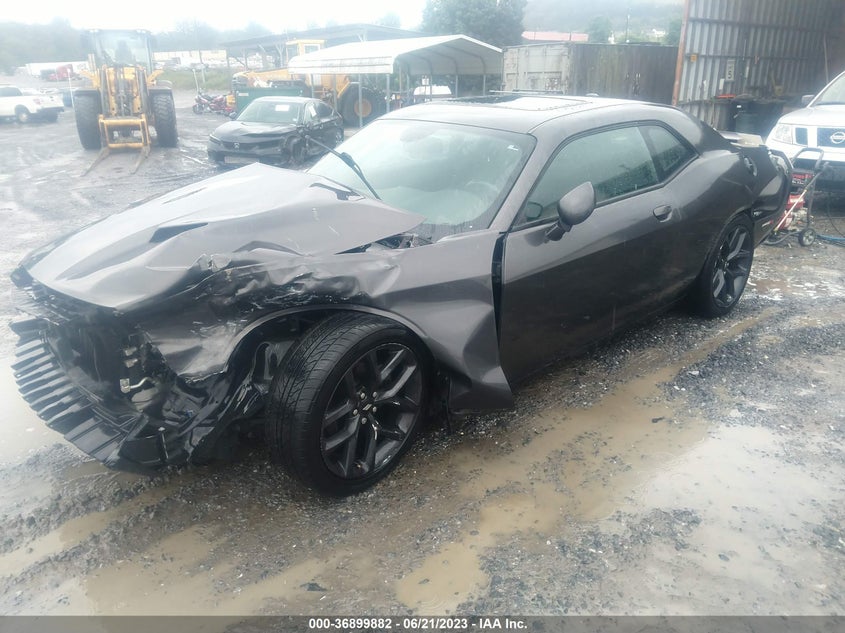 VIN 2C3CDZAG2KH735633 2019 DODGE CHALLENGER SXT