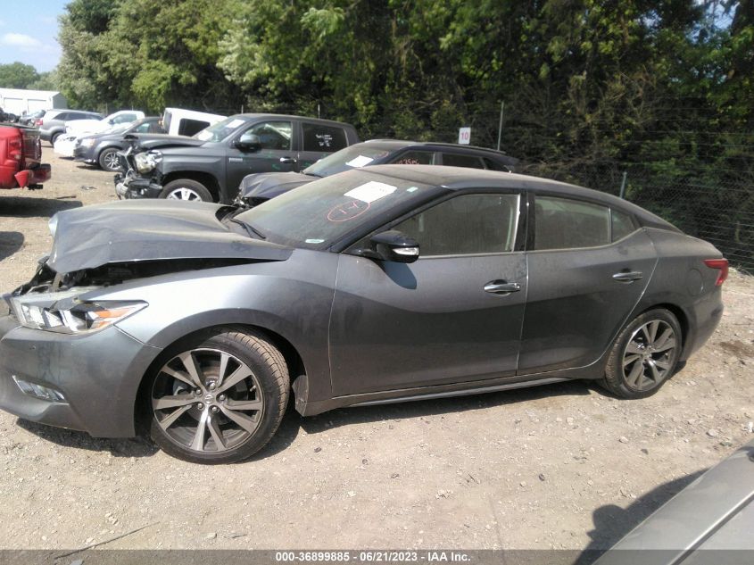 2018 NISSAN MAXIMA 3.5S/SV/SL/SR/PLAT - 1N4AA6AP3JC379985